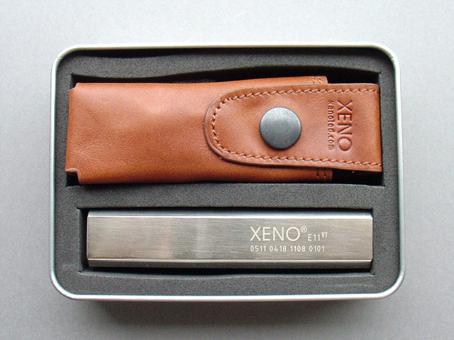 XENO CUBE E11 LEDライト レザーケース付き Pro Light Japan XENO CUBE E11 XML
